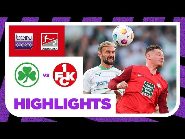 Greuther Furth v Kaiserslautern | 2. Bundesliga 23/24 Match Highlights