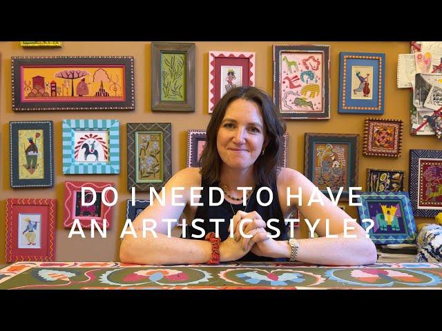 Do I need to have an artistic style? - Artist Reflections - The Fabled Thread