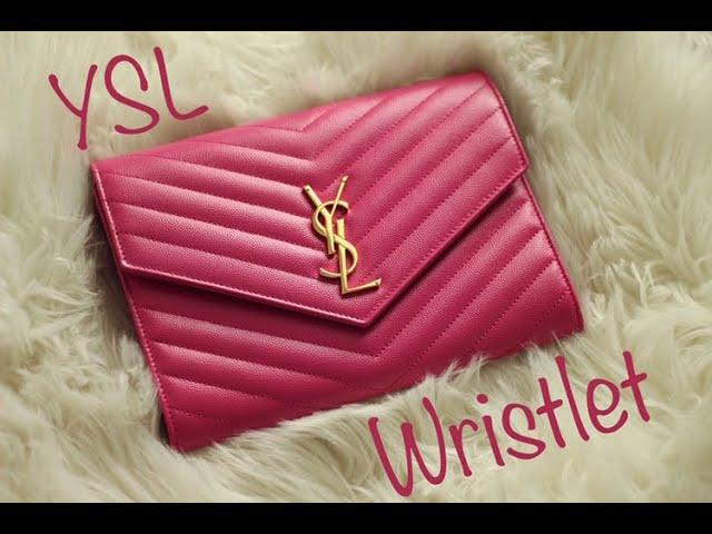 YSL wristlet clutch | How to convert into a YSL WOC + modshots!