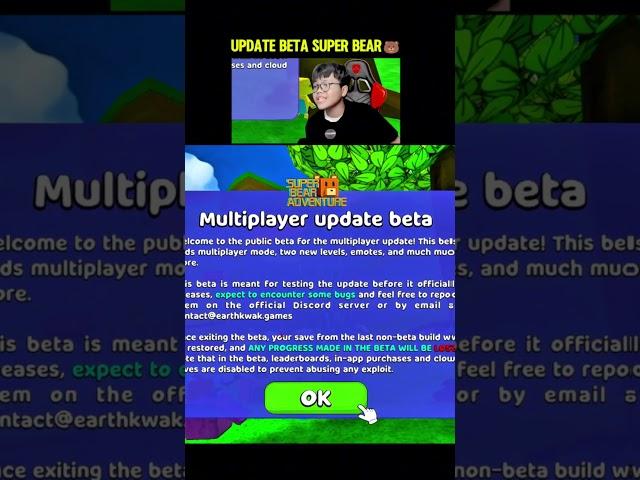 What!! New Update Is Crazy In Super Bear Adventure (Beta)