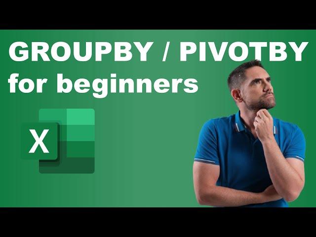 GROUPBY and PIVOTBY introduction. Excel's PivotTables successor