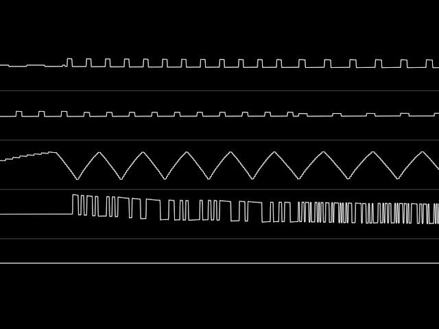 chibi-tech - "classified PRIVATES" (NES) [Oscilloscope View]