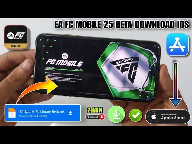 EA SPORTS FC MOBILE BETA DOWNLOAD IOS | HOW TO DOWNLOAD EA SPORTS FC MOBILE BETA IN IPHONE