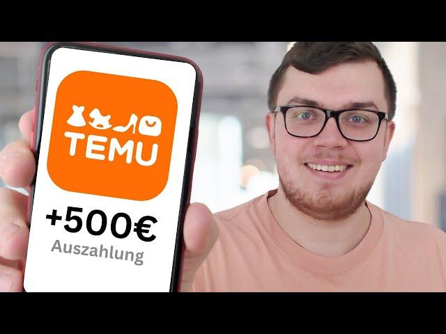 500€ AM TAG mit TEMU verdienen (Selbstexperiment) NEUER Temu Geld Hack 2024