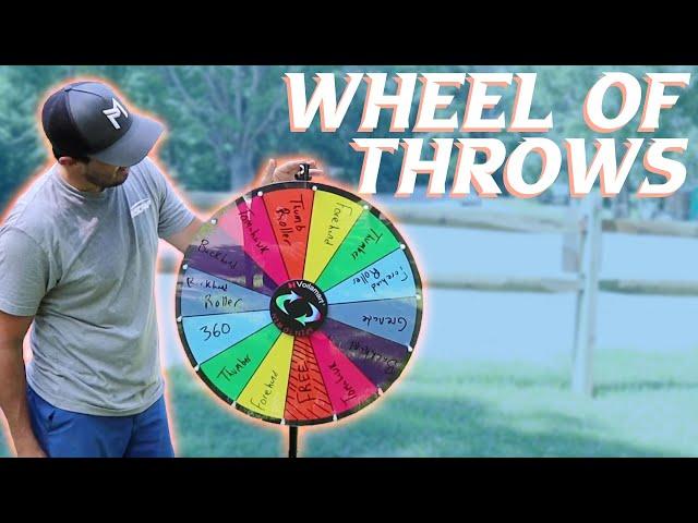 Paul McBeth Wheel of Disc Golf Throws