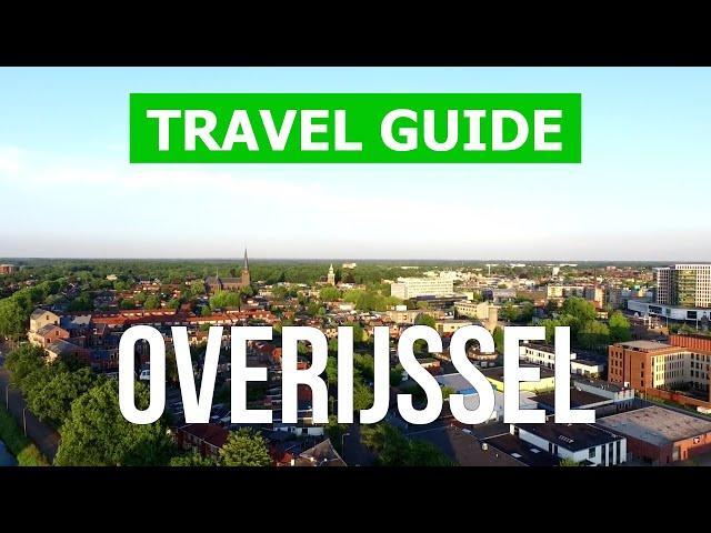 Overijssel, Netherlands | City of Zwolle, Enschede, Almelo, Deventer | Drone 4k video | Overijssel