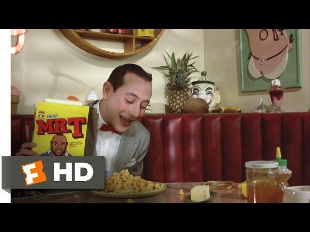 Pee-wee's Big Adventure (1/10) Movie CLIP - Pee-wee's Breakfast (1985) HD