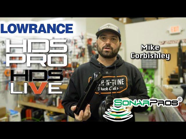 Differences in the Lowrance HDS LIVE and PRO electronics