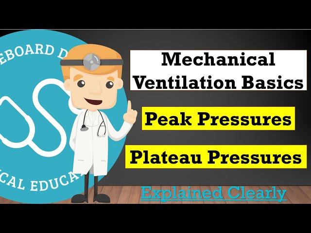 Peak and Plateau Pressures - Mechanical Ventilation Basics