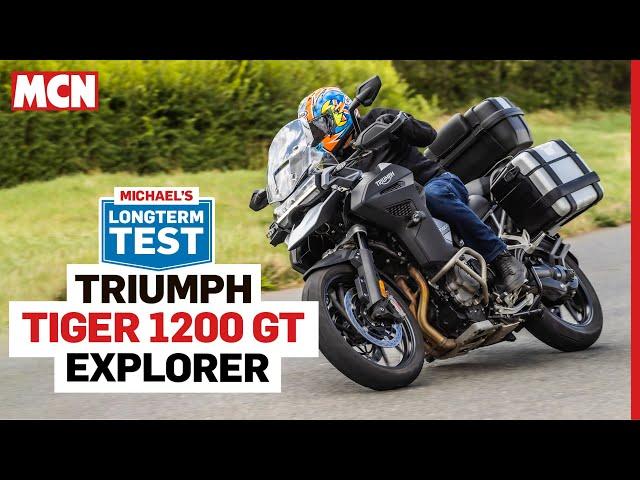 Spending 2022 with the Triumph Tiger 1200 GT Explorer | MCN Review