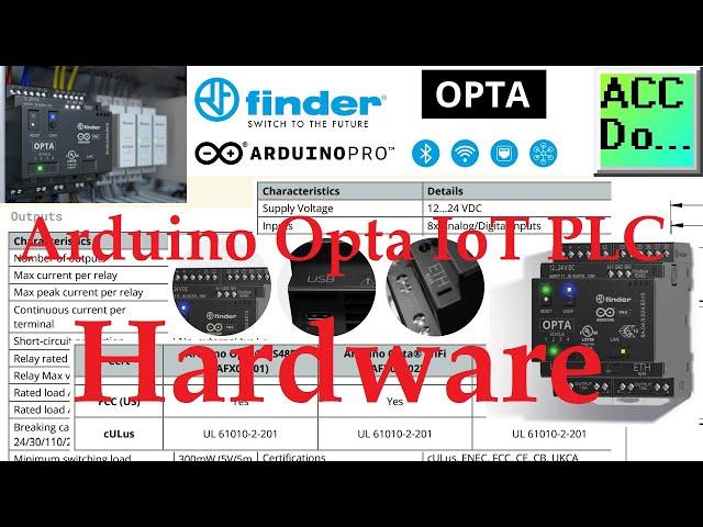 Unlocking the Potential of Industrial Automation with Arduino Opta IoT PLC Hardware!