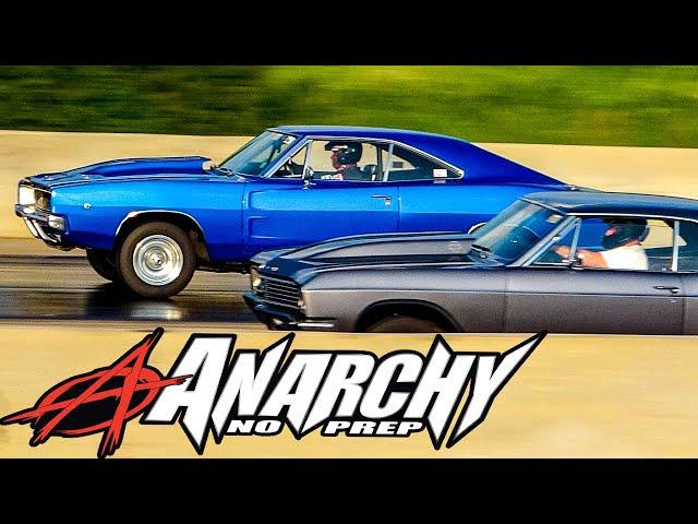 Muscle Cars No Prep Racing at Anarchy No Prep