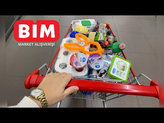 BİR ARABA DOLUSU BİM MARKET ALIŞVERİŞİM (ASMR VİDEO)   #asmr #marketalışverişvlog #alışveriş