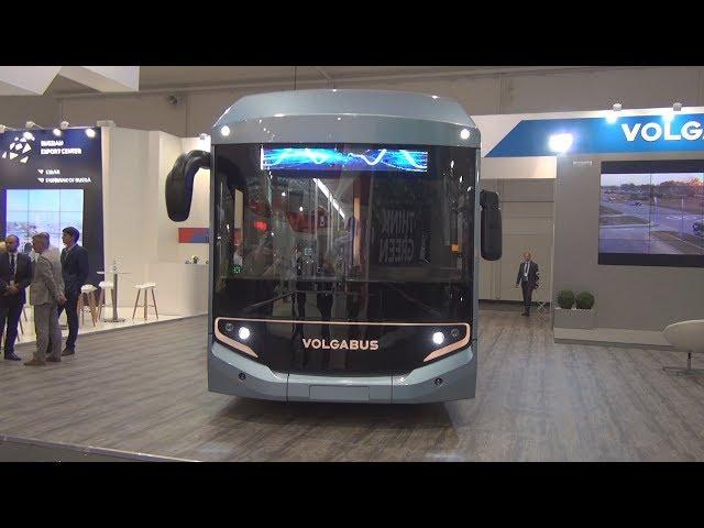 Volgabus CR12E Electric Bus Exterior and Interior