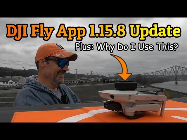 DJI Fly App Update 1.15.8 / DJI Mini Drones