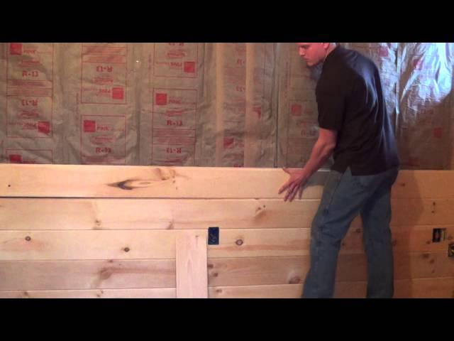 Tongue and Groove Paneling Intall Video