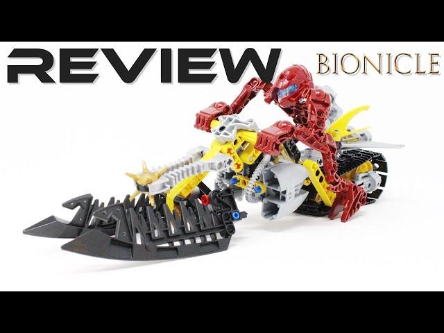 LEGO BIONICLE 8992 Cendox V1 REVIEW! (2009 set)