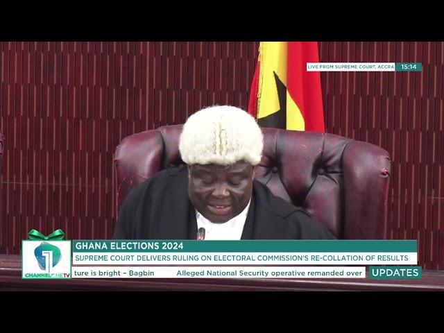 Breaking: Supreme Court QUASHES re-collation results for Okaikwei Central,Tema Central, 2 others!