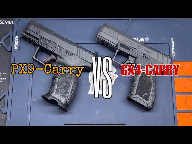 Tisas PX9 Carry VS Taurus GX4 Carry Woman and Man Review