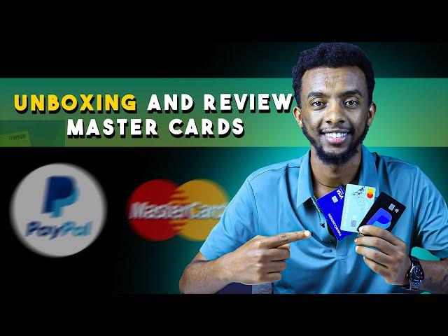 Unboxing and review master cards