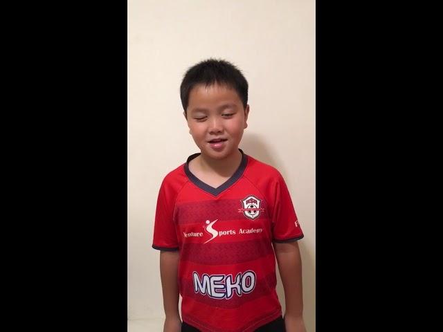 Ethan Tse, 9 years old, video of appreciation