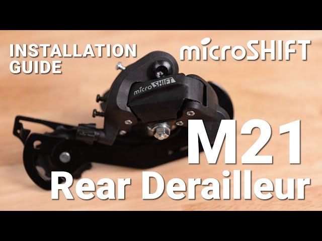 microSHIFT M21 Rear Derailleur Installation Guide