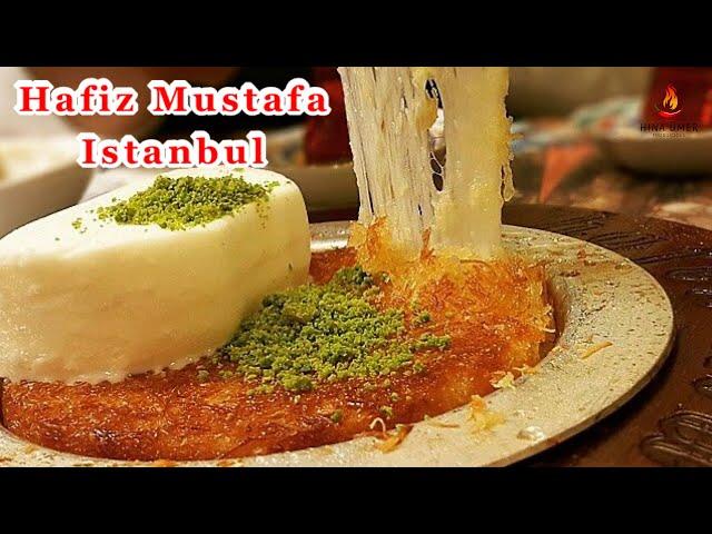 Hafiz Mustafa Istanbul | Best Turkish Kunafa in Istanbul | Istanbul Travel Guide | Trip to Turkey