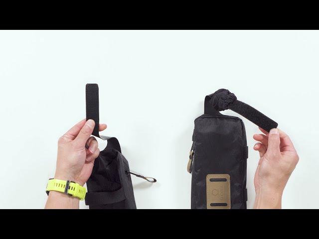 Shoulder Straps Instructions for the Qore Performance® EDC Travel Sling