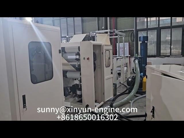 2 lines N fold glue laminated hand towel paper making machine