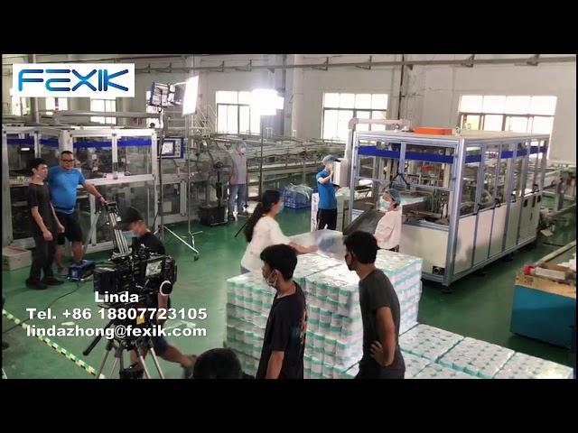 FEXIK Full automatic toilet roll bundle packing machine