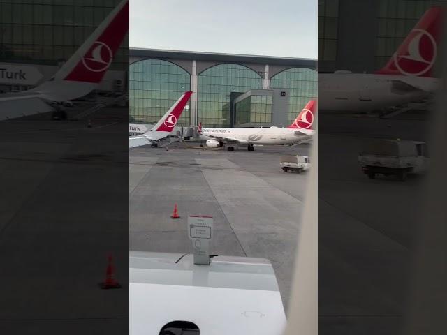 at Istanbul International Airport.but can’t remember landed or going for take off