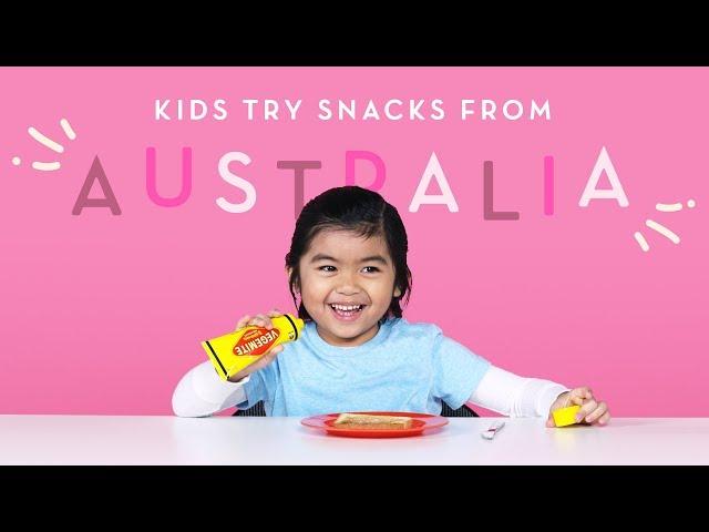 Kids Try Snacks from Australia | Kids Try | HiHo Kids