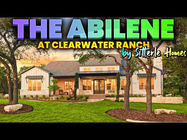 STUNNING NEW HOMES ON ACRE LOTS | THE ABILENE | CLEARWATER RANCH | LIBERTY HILL, TX | NEW PHASE