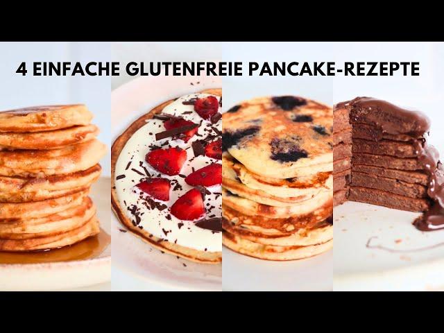 Glutenfreie Pancakes - 4 Einfache & Gesunde Pancake Rezepte