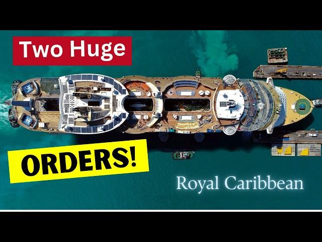 Royal Caribbean’s HUGE order for two Gigantic cruise ships! Icon class & Oasis class update!