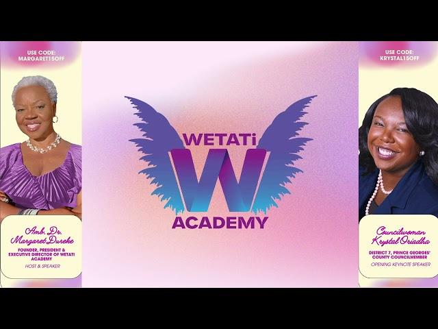WES Promotional Video  -  Councilmember Krystal Oriadha & Dr.  Margaret  Dureke