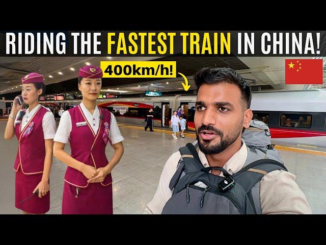 FASTEST Train Ride in World: Beijing-Shanghai!  1200 kms in 4 hours!