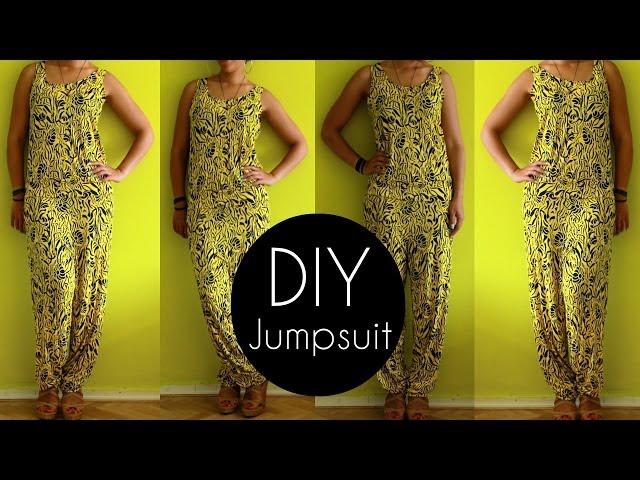 Easy DIY Jumpsuit Tutorial in 30min | DIY Clothes