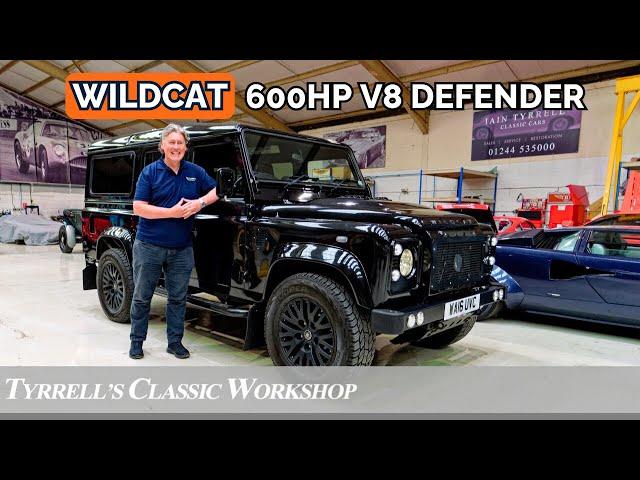 Wildcat Defender 110: Unleashing the 600HP V8 Beast | Tyrrell's Classic Workshop