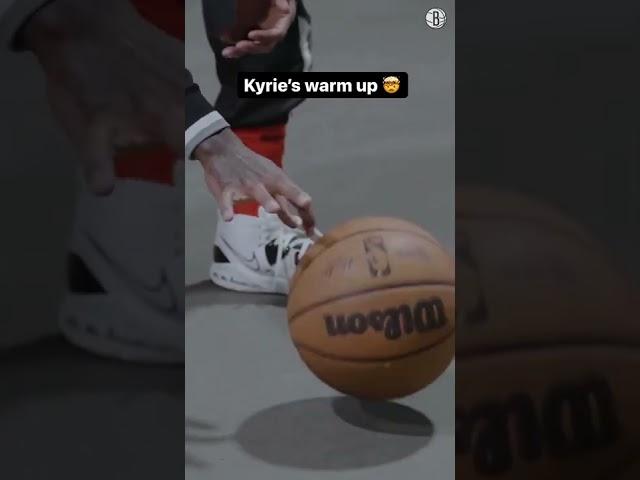 Kyrie’s handles are WILD 