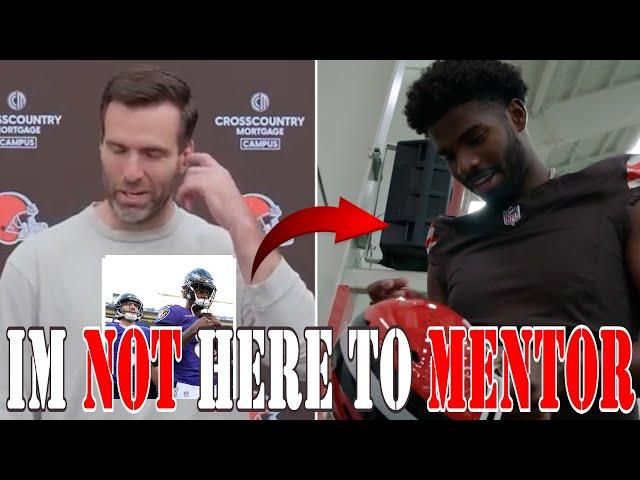 Joe Flacco 'Not Interested' in Mentoring Shedeur Sanders, Just Like he did Lamar Jackson!