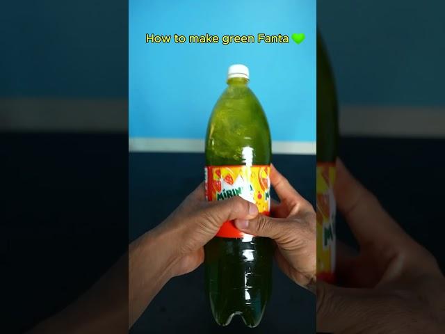 How to make green Fanta #funny #challenge #shorts @VDSReality