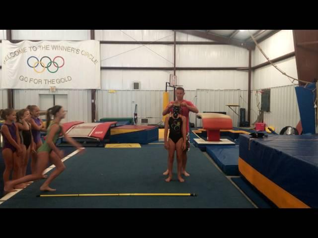Practical joke at Planet Gymnastics