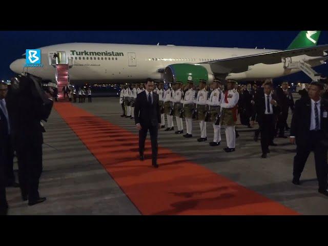 Turkmenistan President Berdimuhamedow arrives in Malaysia for a two-day visit