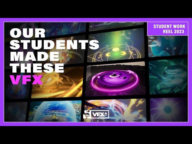 2023 Student VFX Reel | VFX Apprentice - Training FX Artists for Games and Animation