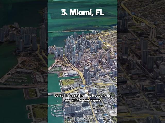 Which US City Has The Most Skyscrapers? #geography