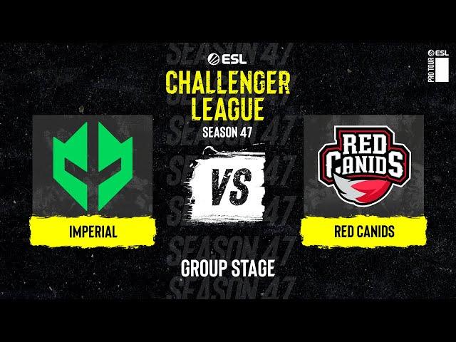 Imperial vs. RED Canids - ESL Challenger League S47 - SA