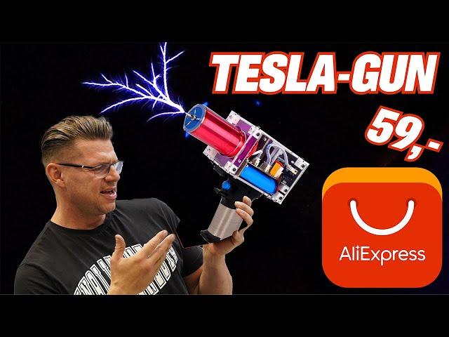 12.000 Volt BLITZKANONE von AliExpress für 59 € | Ob es SCHWEISST ... ?