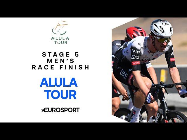 WHAT A RACE! | Stage 5 | 2025 AlUla Tour | Stage Finish 