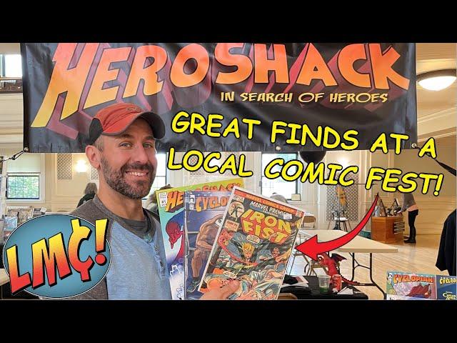 Great Indy Comics and Big Key Issues Found at a Local Comic Book Festival!